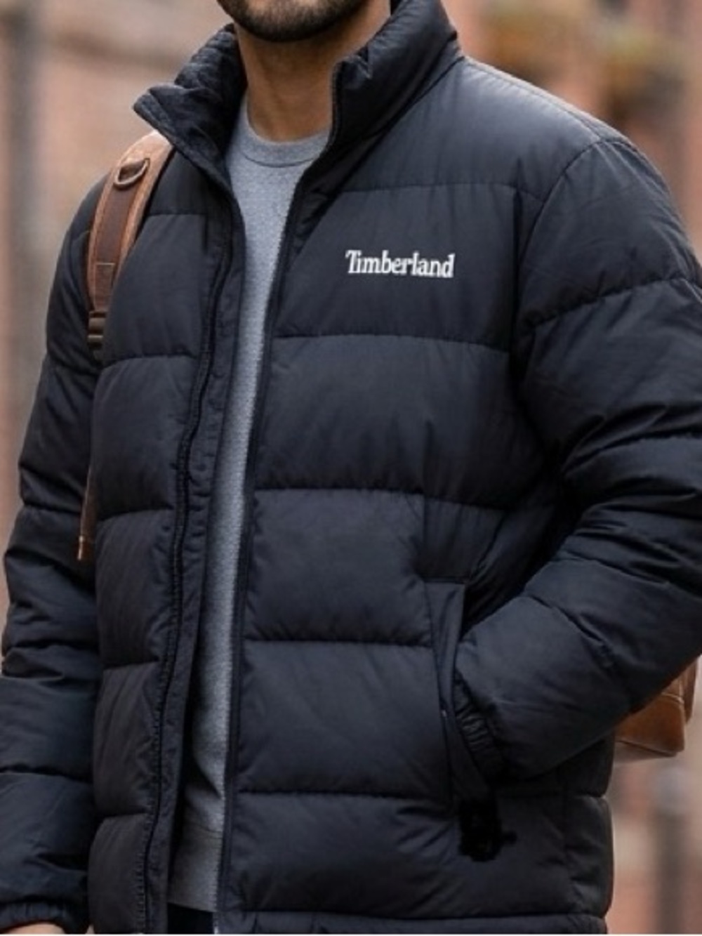 Timberland Black Puffer Jacket
